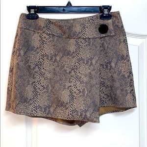 ZARA snake shirt skirt